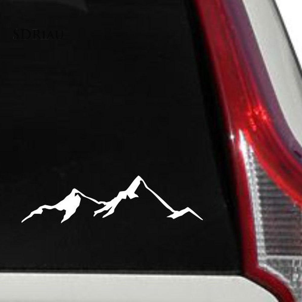 Sticker Dán Trang Trí Xe Hơi Hình Ngọn Núi