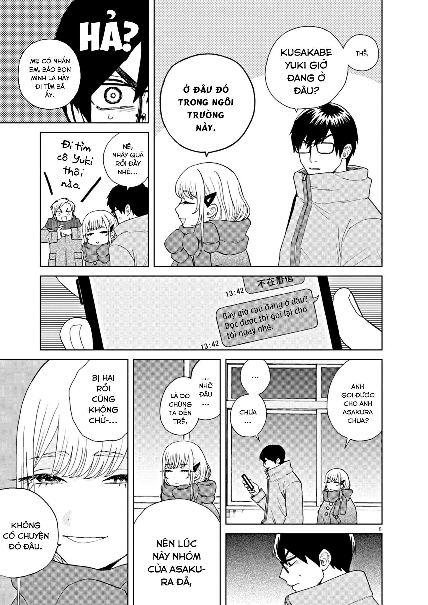 hãy cho em ''trung tình'' của anh chapter 52 5