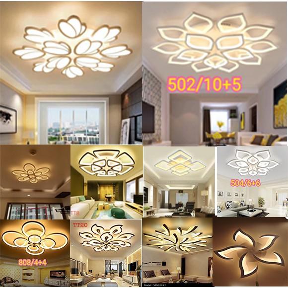 Đèn LED Ốp Trần Trang Trí Phòng Khách, Phòng Ngủ