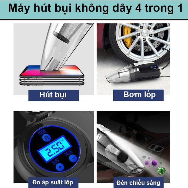 Máy Hút Bụi oto 4 in 1 Tiện Lợi ( Siêu tiện Ích)