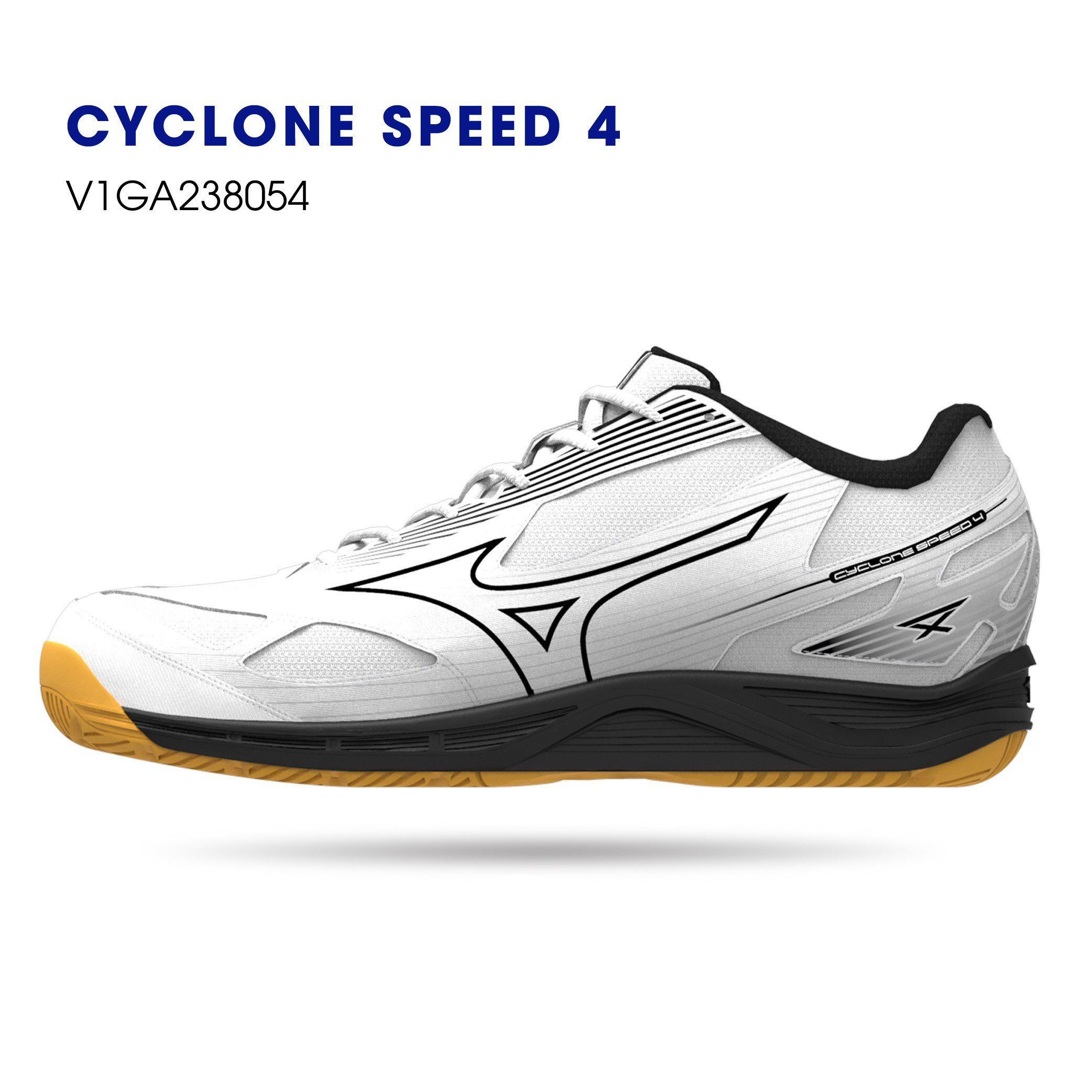 Giày cầu lông bóng chuyền mizuno CYCLONE SPEED 4 mẫu mới cho cả nam và nữ nhiều màu-tặng tất thể thao bendu