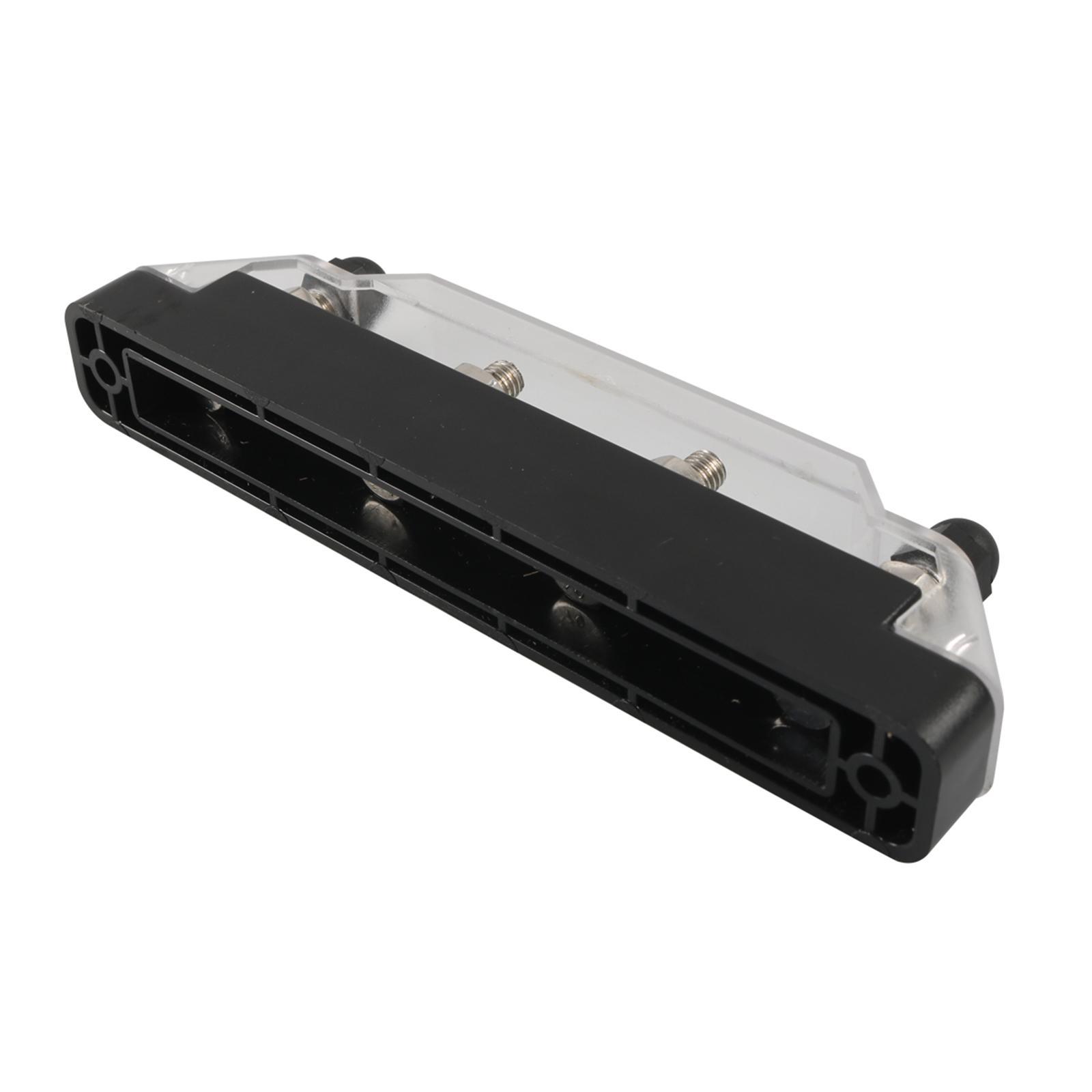 2x Bus Bar Power Distribution Block 4x M6 Studs 6x Screws for Boat Car