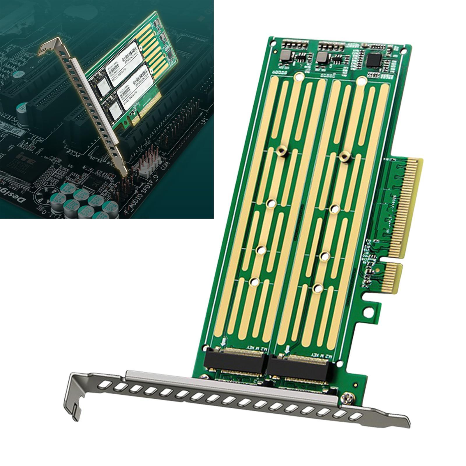 SSD Expansion Card M.2 NVMe to PCIe Adapter M Key B Key For PC M.2 SATA SSD