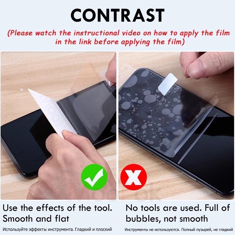 Miếng dán bảo vệ màn hình mặt trước + mặt lưng + camera dành cho Galaxy S22 Ultra, S22 Plus, S22, S21 FE, S21, S21 Plus, S21 Ultra