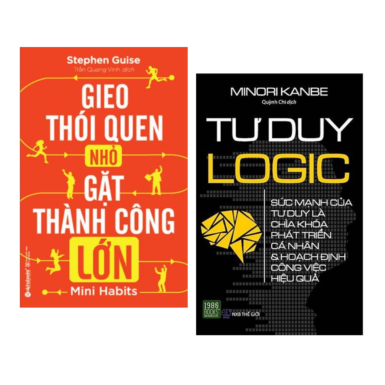 Combo Sách Chiến Lược Để Phát Triển Bản Thân: Gieo Thói Quen Nhỏ, Gặt Thành Công Lớn + Tư Duy Logic - (Trang vở mới bắt nguồn từ tư duy, nhận thức mới)