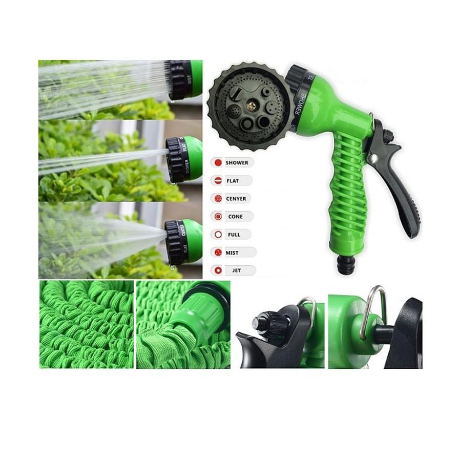 Bộ Vòi Xịt Rửa Tưới Cây Co Giãn 15M