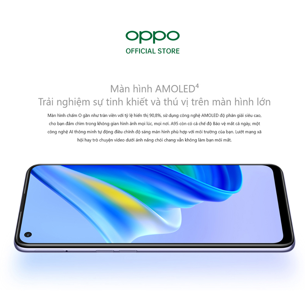 Điện thoại OPPO A95 8GB/128GB - Hàng chính hãng