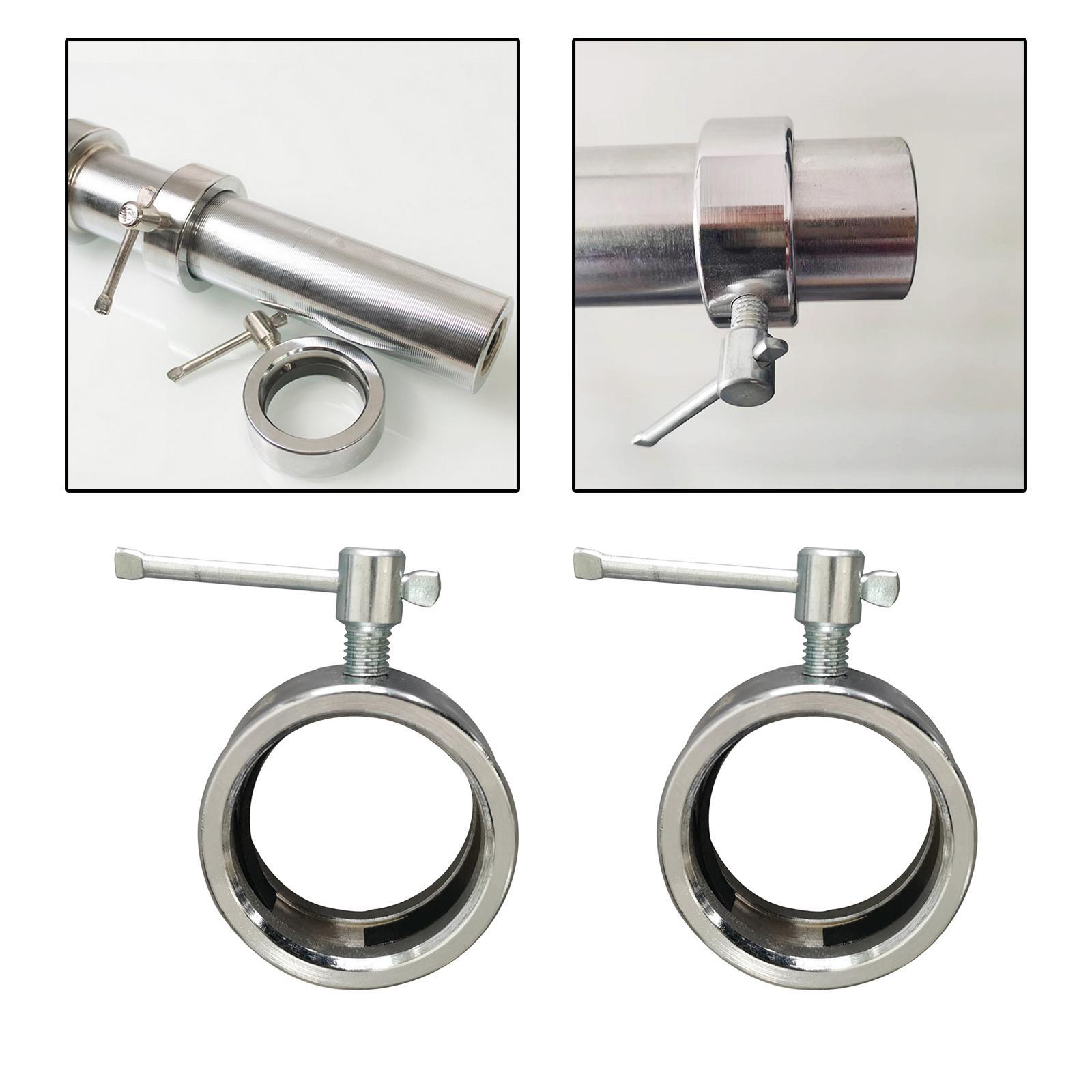 2Pcs Barbell Clamp Clips Weightlifting Quick Release for Exercise Fitness