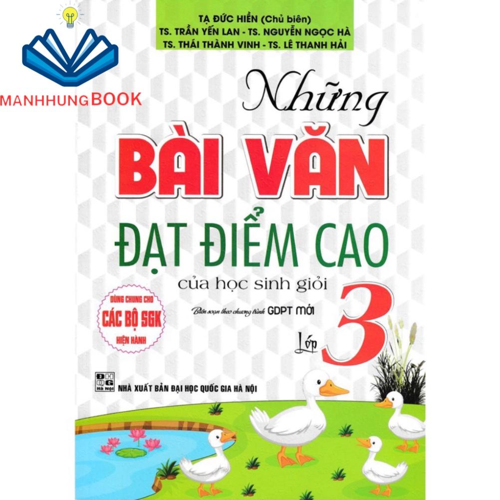 sách - những bài văn đạt điểm cao của học sinh giỏi lớp 3 (dùng chung cho các sgk mới hiện hành)