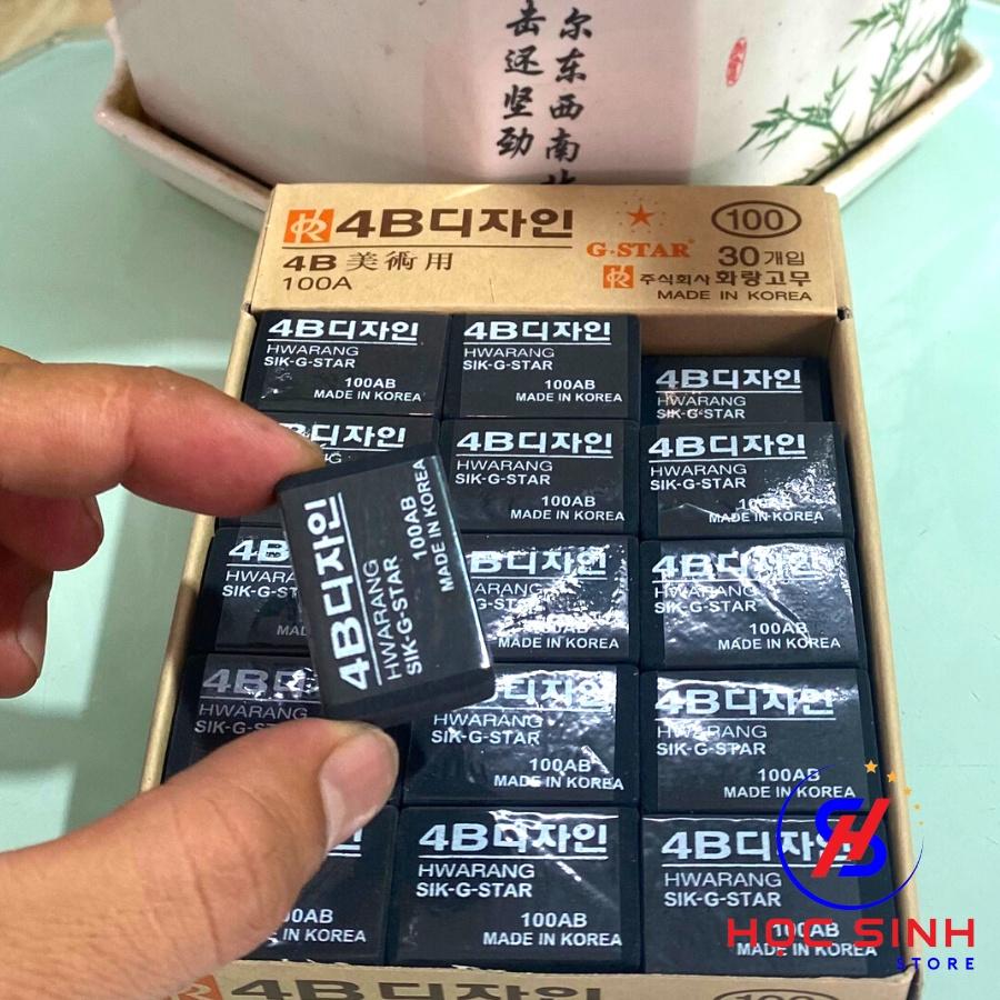 Combo 10 cục gôm tẩy 4B Hàn Quốc