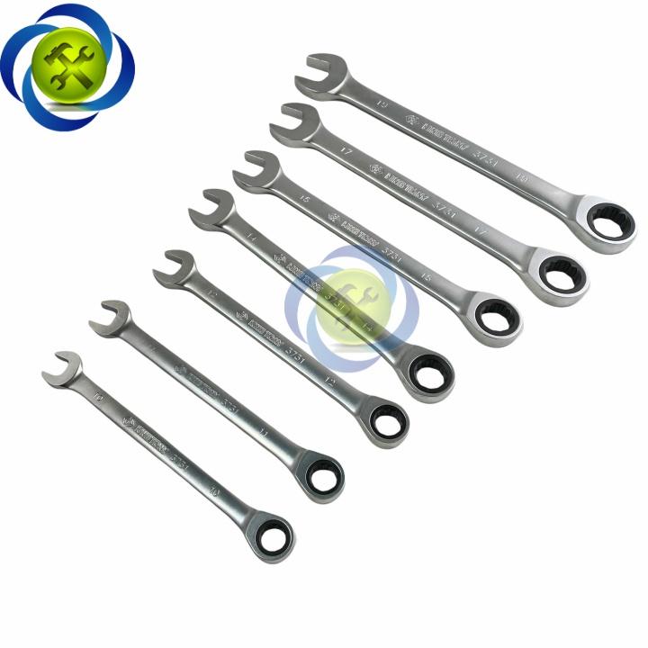 Bộ cờ lê vòng miệng tự động 7 chi tiết Kingtony 12107MRN (10 - 19mm)