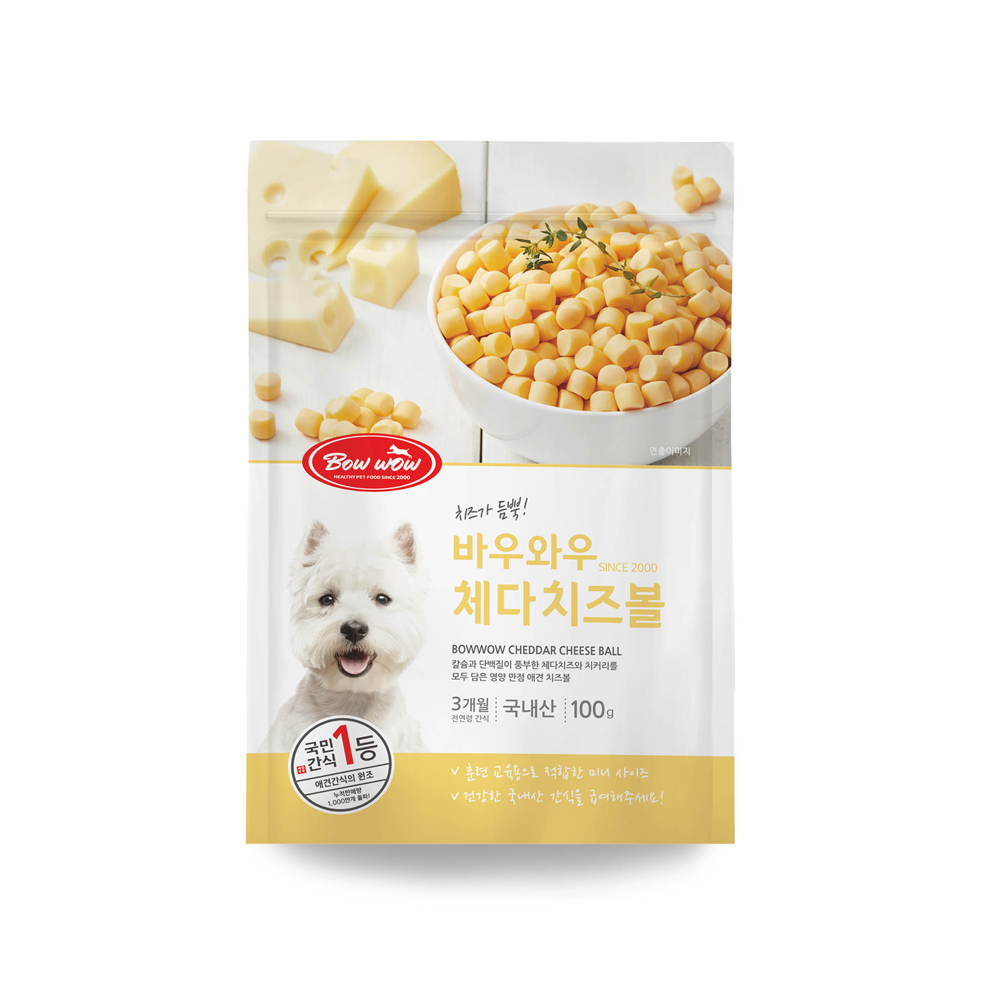 Phô Mai Viên Bowwow CB-CS-100 (100g)