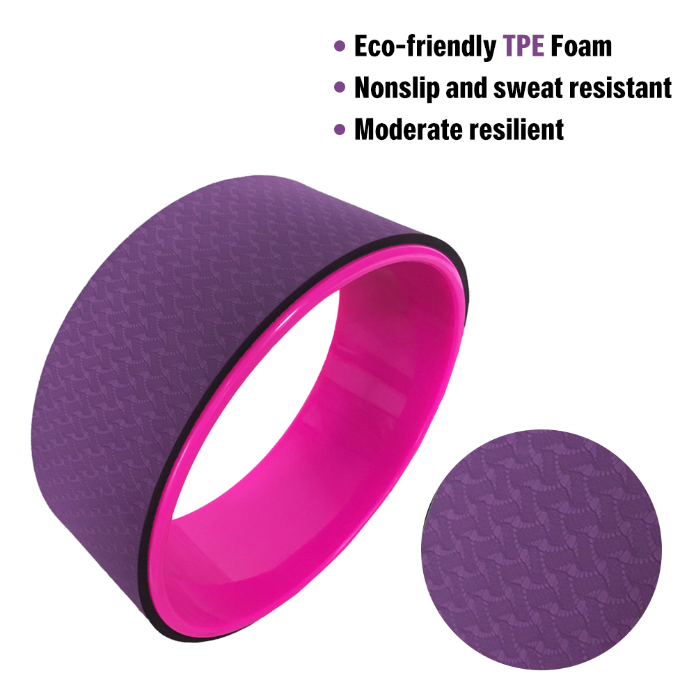 Bánh xe, con lăn để tập yoga, thể dục