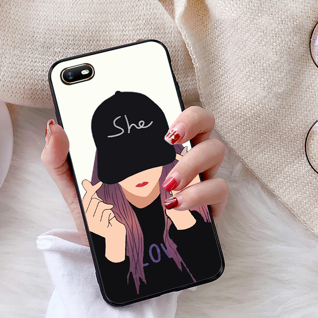 Ốp lưng dành cho Oppo A1K viền dẻo TPU Bộ sưu tập ốp đôi - Hàng chính hãng