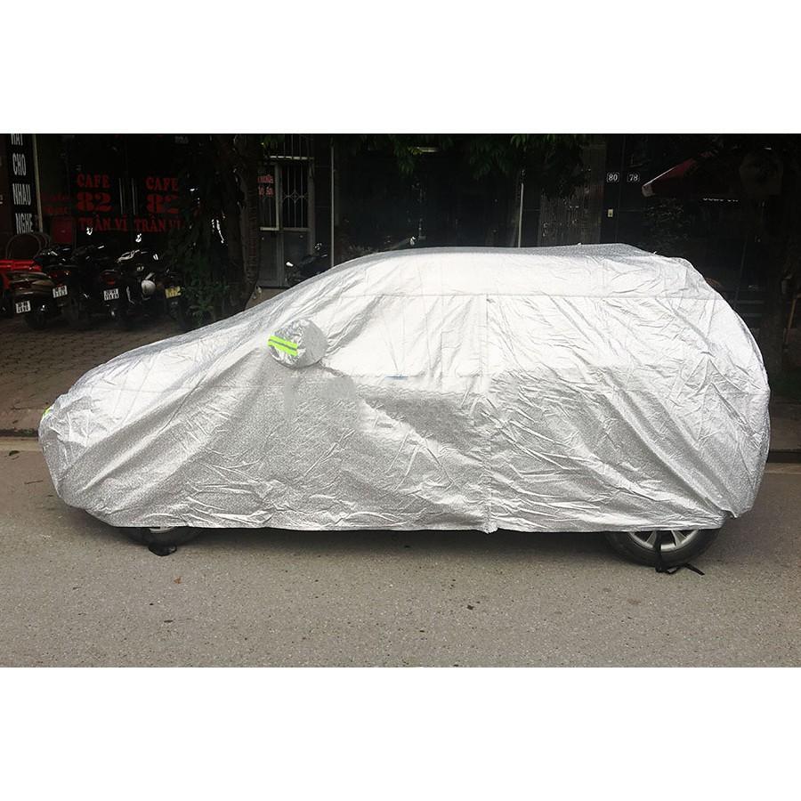 Bạt phủ xe ô tô tráng nhôm đủ kích thước các dòng xe
