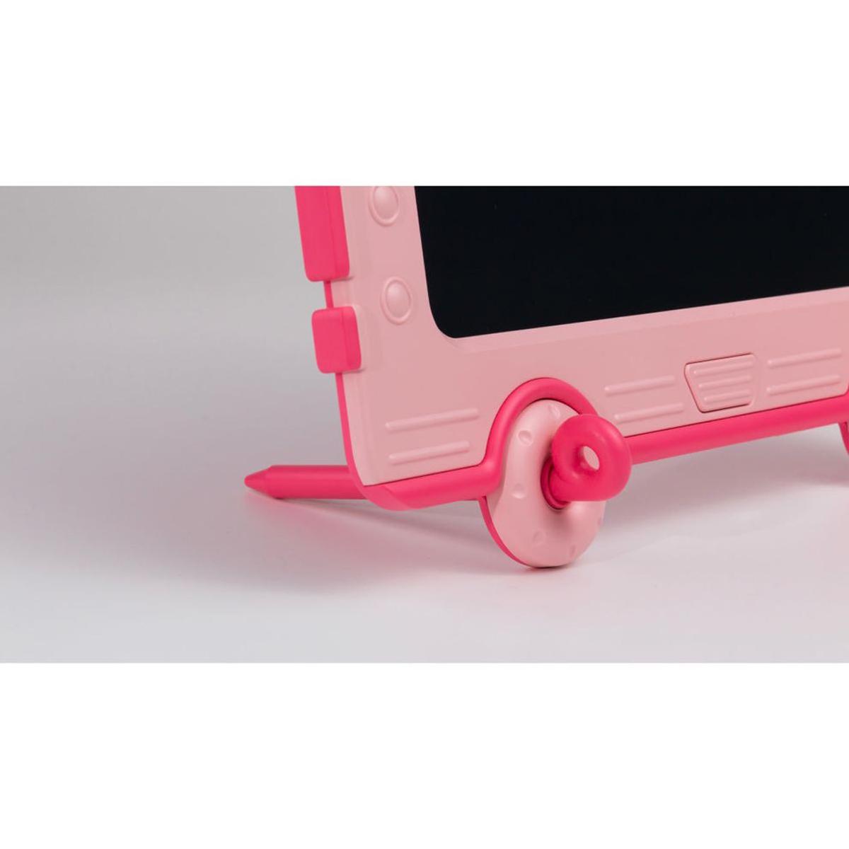 Bảng Vẽ Thông Minh 8 Inch Mực Đa Sắc - Coolkids K806/PK - Xe Bus Hồng
