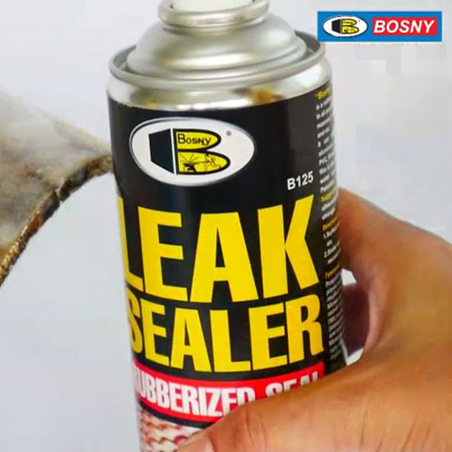 Combo 5 chai Sơn xịt chống dột chống thấm Leak Sealer B125 Bosny - 600ml - Nhập khẩu Thái Lan.