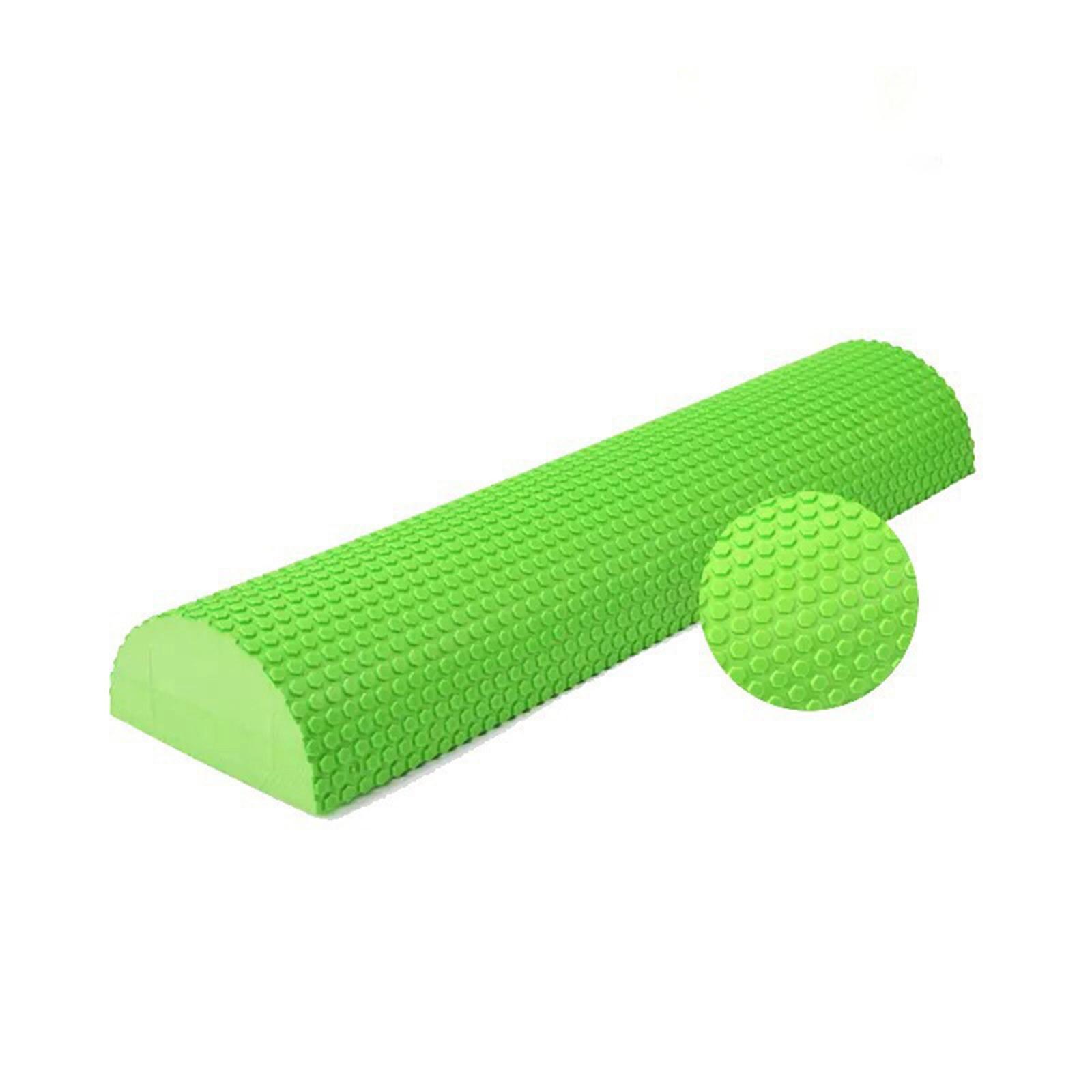 2x Foam Roller Half Round Massage Yoga Pilates Fitness Yoga