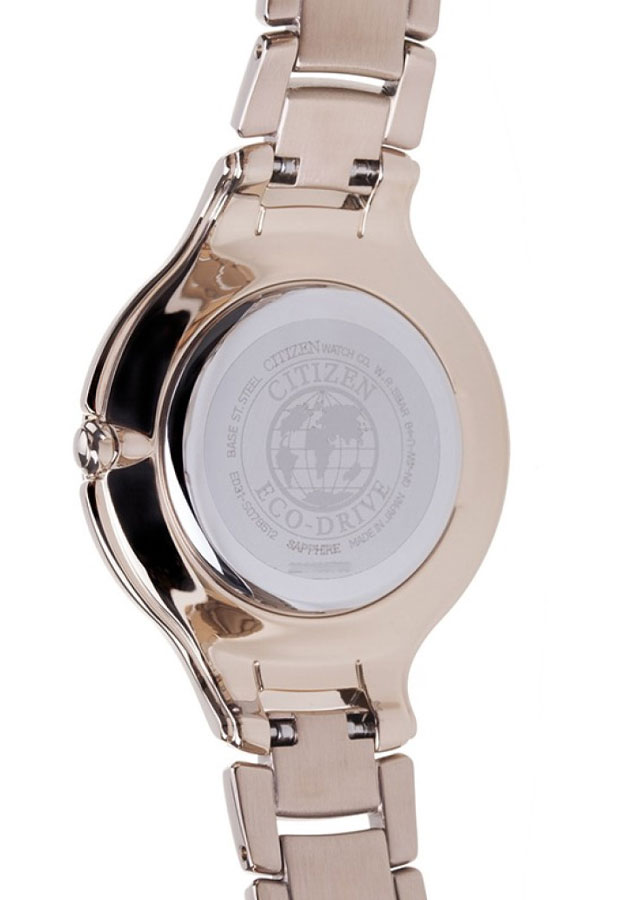 Đồng Hồ Nữ Citizen Dây Thép Không Gỉ EP5992-54P - Mặt Vàng
