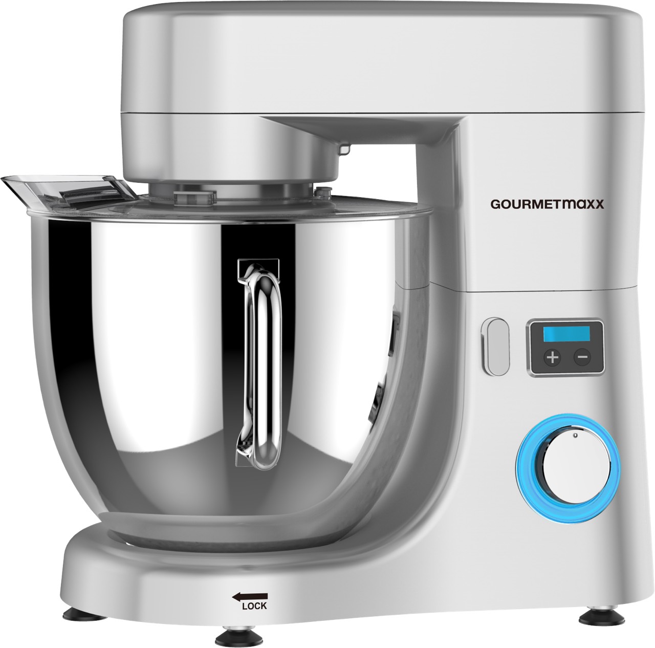 Máy trộn bột công nghiệp GOURMETMAXX 10L 2000W thân máy kim loại có hẹn giờ- thương hiệu Đức - Hàng chính hãng