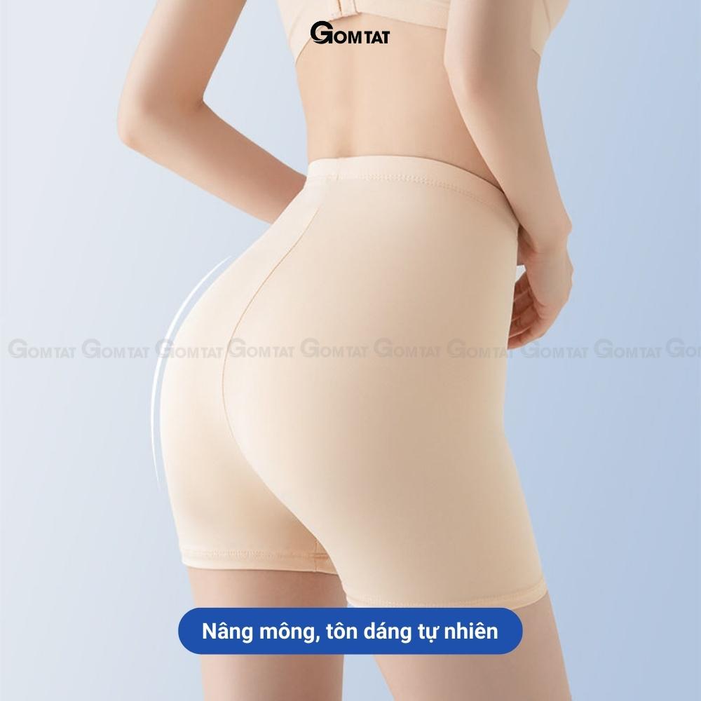 Quần mặc váy chống lộ GOMTAT chất su thoáng mát thiết kế hai lớp co giãn không cuộn không hằn - QUANBAOHO-V01