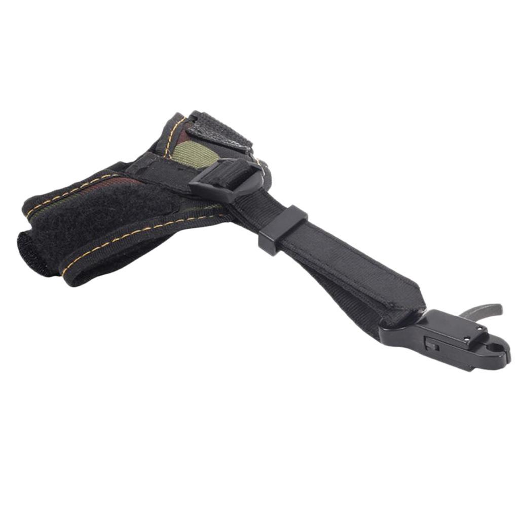 Compound Bow Release Aid Thumb Button Trigger Archery Caliper Accessory