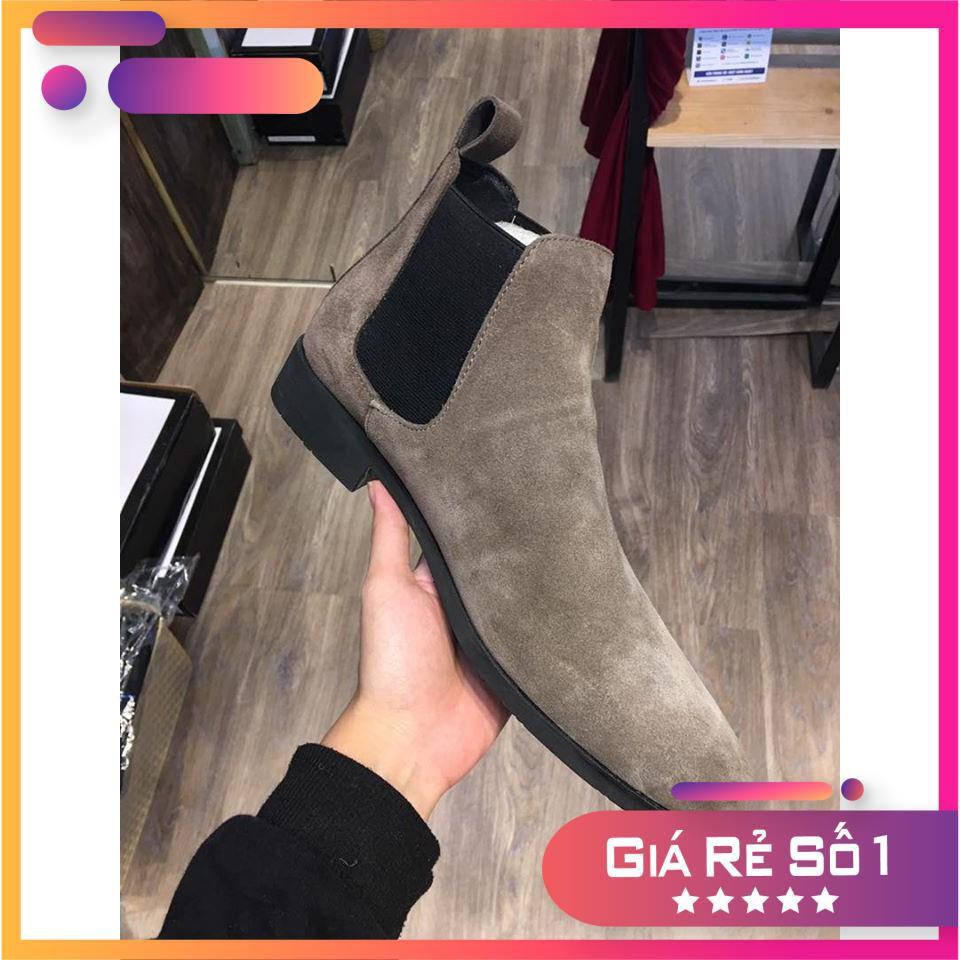 Giày Chelsea Boot Da Lộn giá siêu tốt