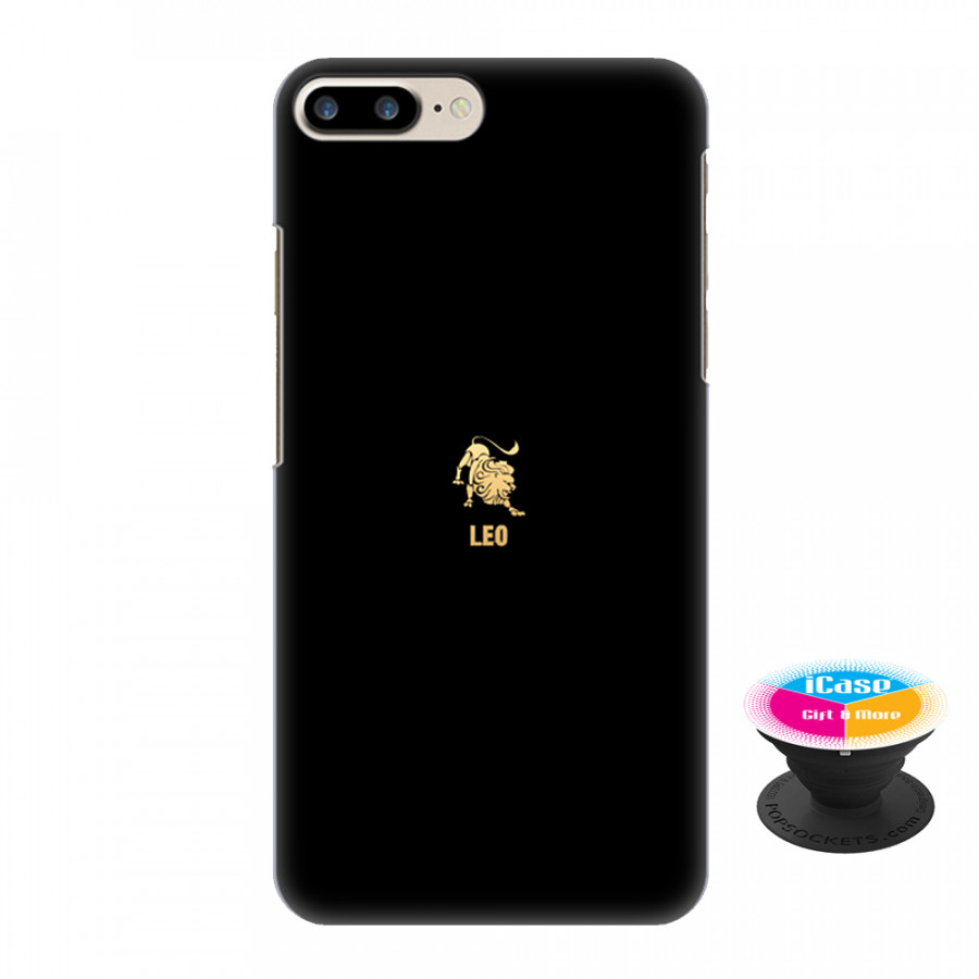 Ốp lưng nhựa dẻo dành cho iPhone 8 Plus in hình leo - Tặng Popsocket in logo iCase - Hàng Chính Hãng