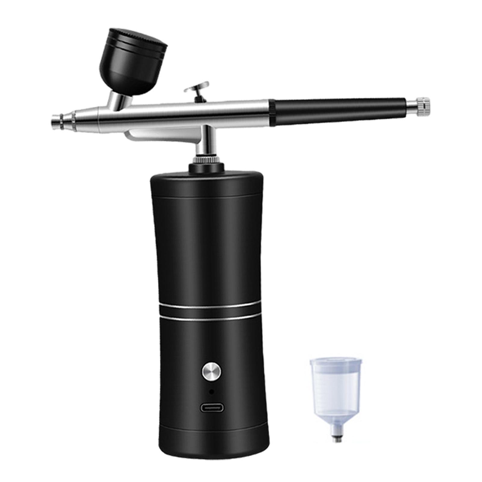 Mini Air Compressor Airbrush Spray Handheld for Deep Humidification Nail Art