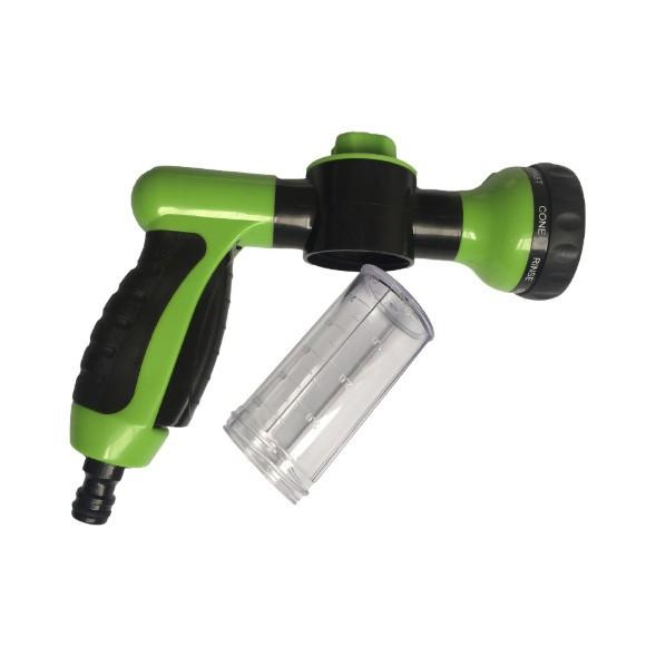 Vòi xịt tăng áp vệ sinh bọt tuyết 8 chế độ nước  tặng 15 mét dây - HanruiOffical