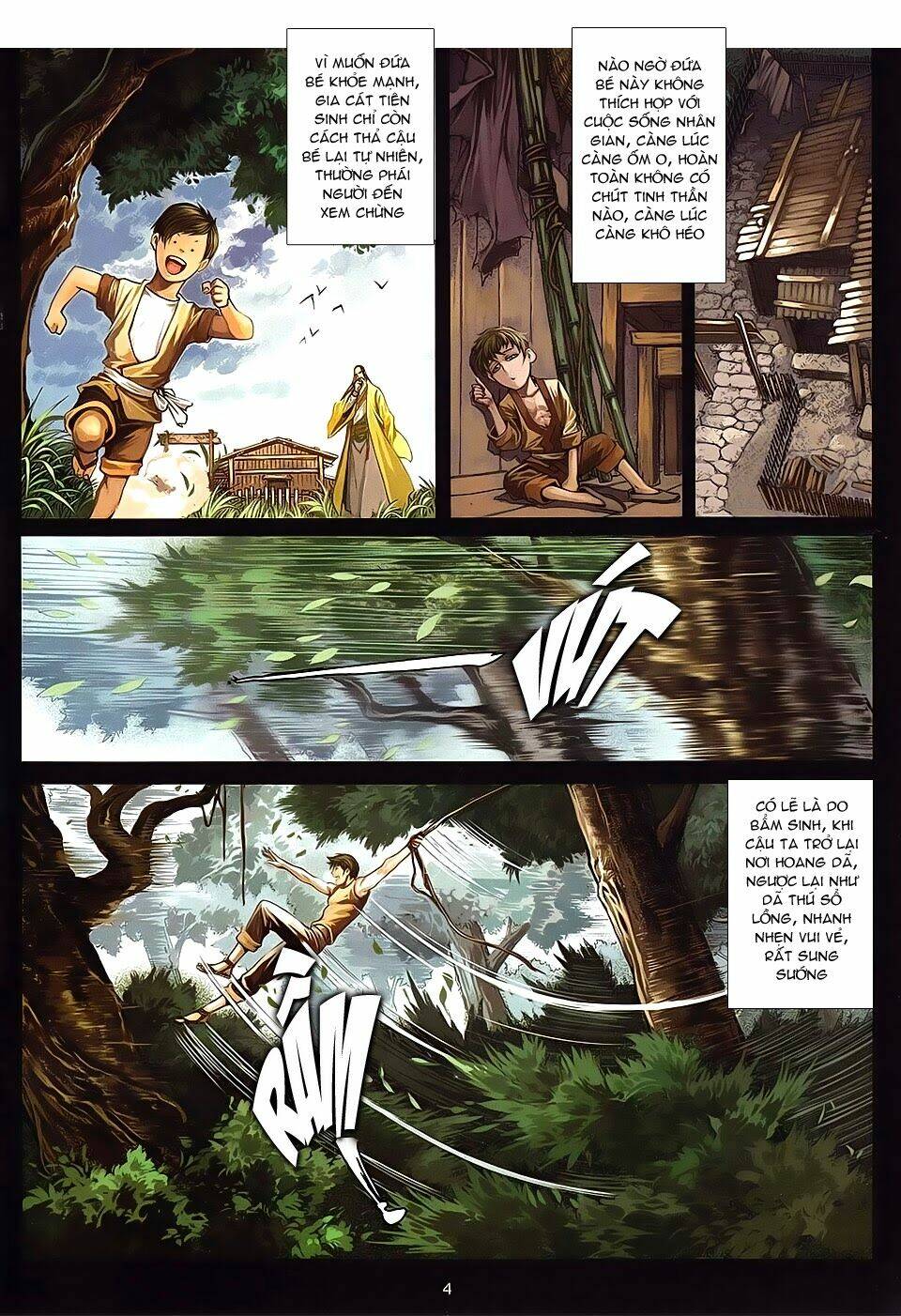 tân tác tứ đại danh bổ chapter 2 4