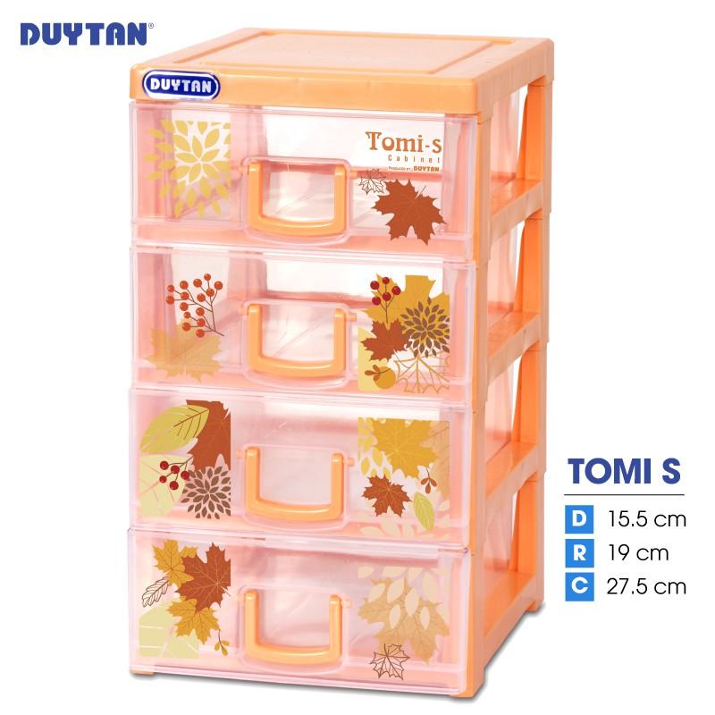 Tủ nhựa DUY TÂN Tomi S 4 ngăn 15.5 x 19 x 27,5 cm