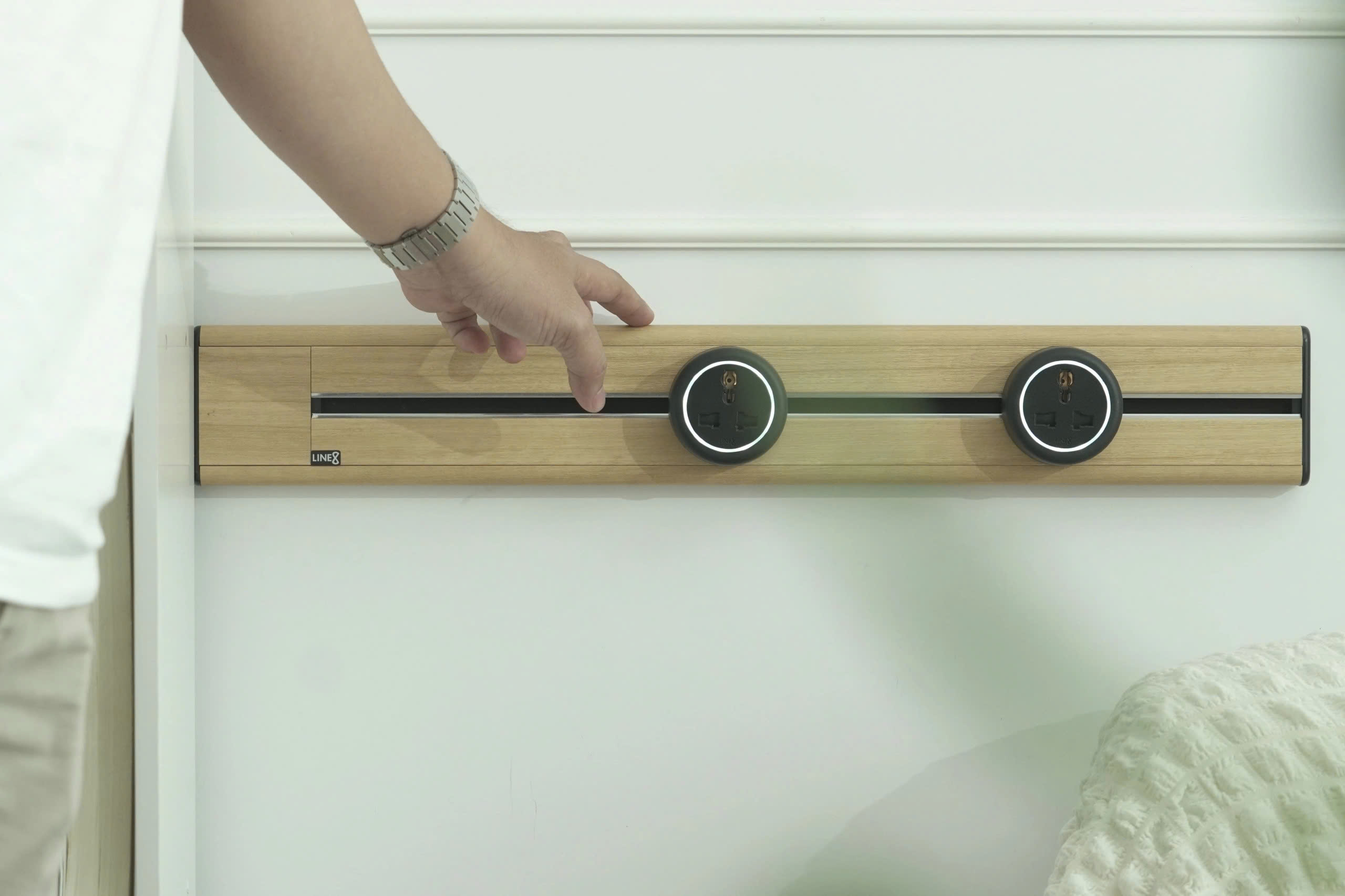 Combo 3 Ổ Cắm Điện Line8 Zen MLT / Chuẩn Quốc Tế / Hàng Chính Hãng