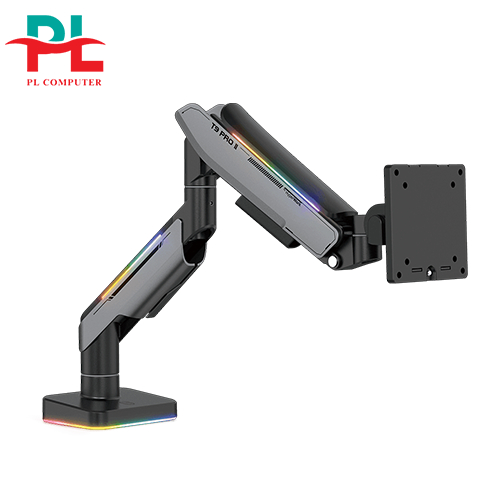 Giá đỡ màn hình Human Motion T9 Pro II RGB - Hàng Chính Hãng