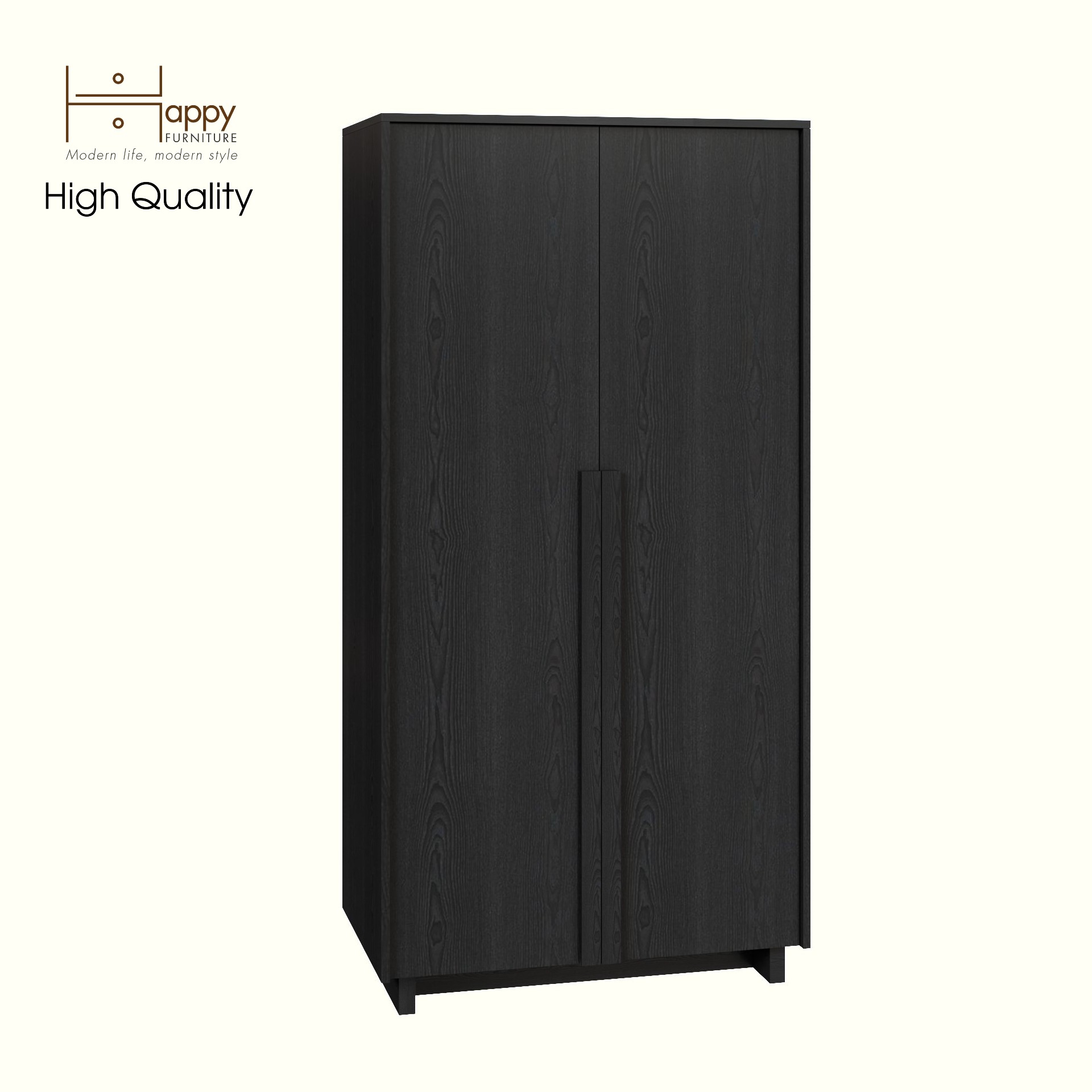 [Happy Home Furniture] MAVIS, Tủ quần áo 2 cánh mở, 90cm x 54cm x 180cm ( DxRxC), TCM_160