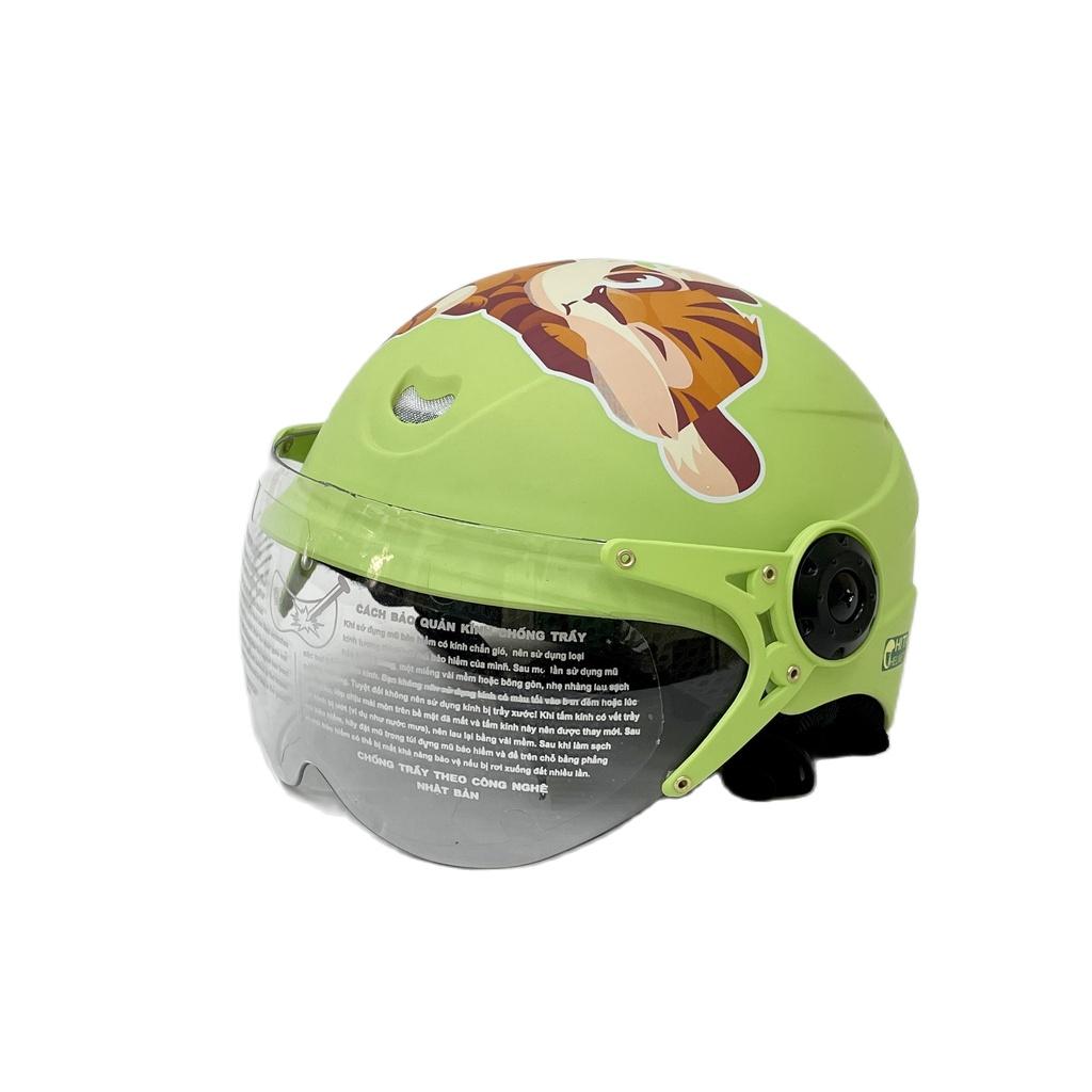 Mũ Bảo Hiểm Trẻ Em CHITA HELMETS CT25(K) Tem Little Tiger Dễ Thương Cho Bé