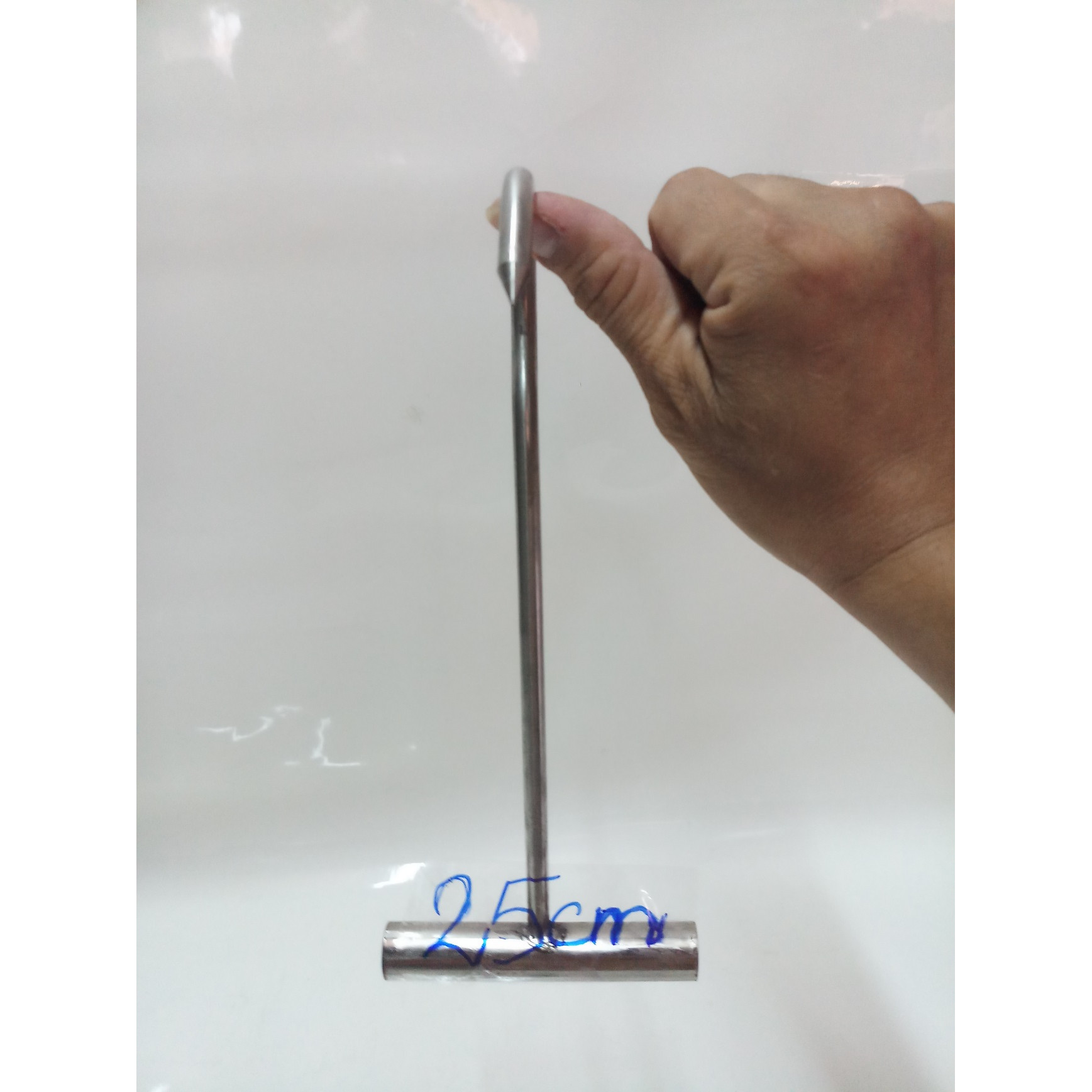 MÓC BỐC XẾP,KÉO HÀNG INOX CÁN CẦM. - MÓC DÀI 70CM.