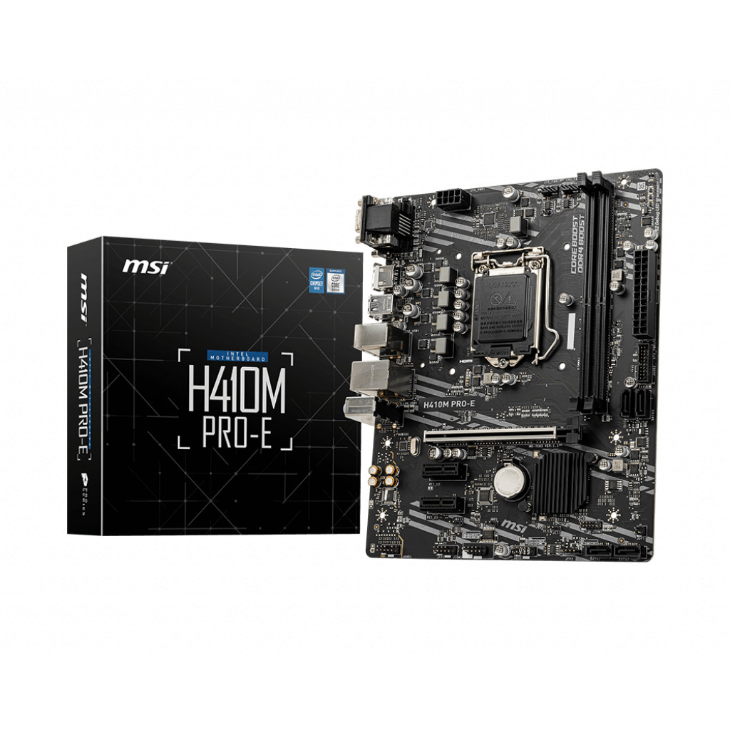 Mainboard MSI H410M PRO-E DDR4 - Hàng chính hãng