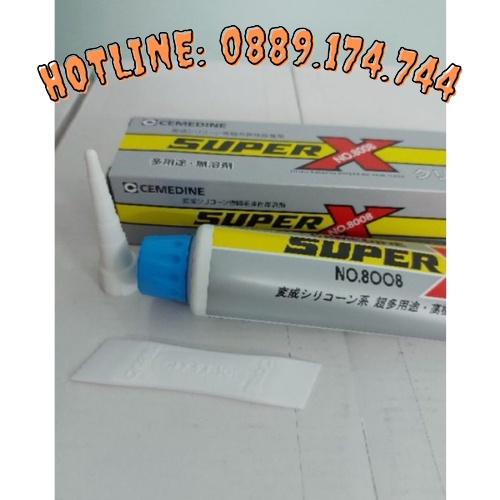 Keo Cemedine Super X 8008 135ML màu trong suốt