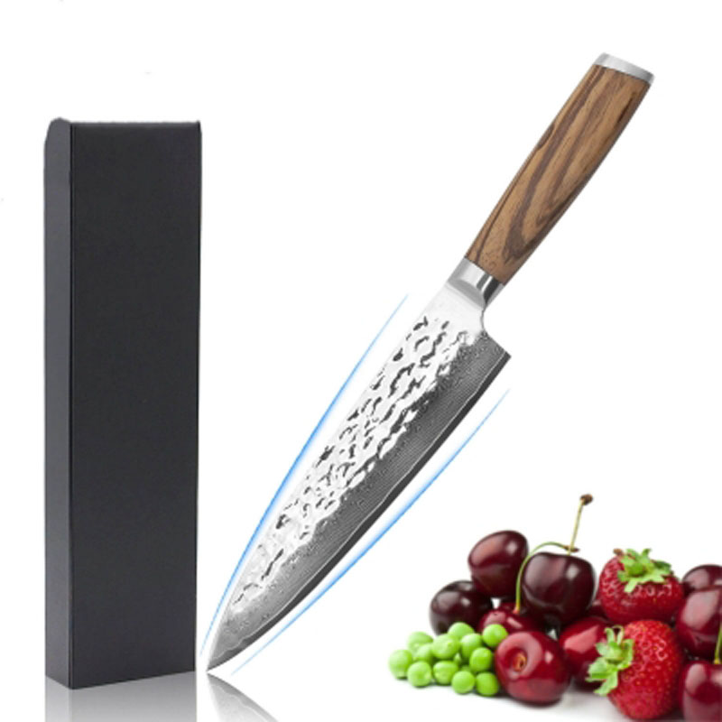 DAO BẾP NHẬT BẢN GYUTO THÉP DAMASCUS MÃ A4DT119