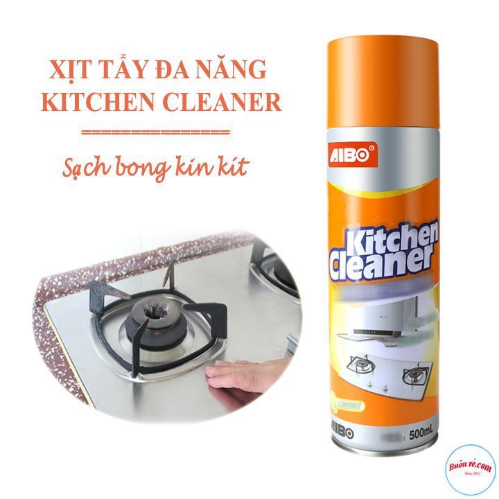 Combo 2 Bình Xịt Tẩy Bếp Đa Năng Kitchen Cleaner Sạch Bóng Mọi Vết Bẩn 500ml 00238