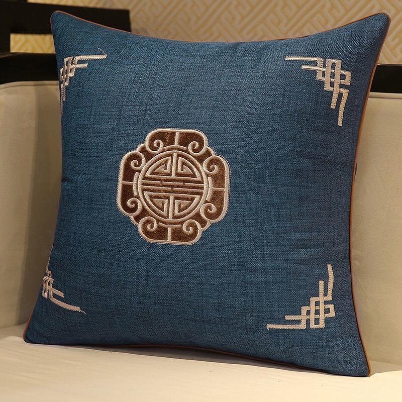 GỐI TỰA LƯNG SOFA,TỰA LƯNG VĂN PHÒNG PHONG CÁCH TÂN CỔ ĐIỂN 45x45CM