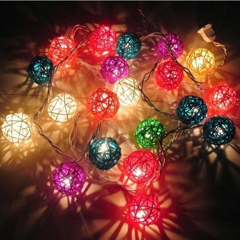 Đèn led trang trí hình cầu