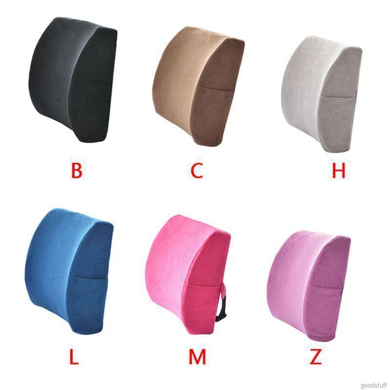 Gối xốp thoáng khí đỡ lưng giảm đau tiện lợi