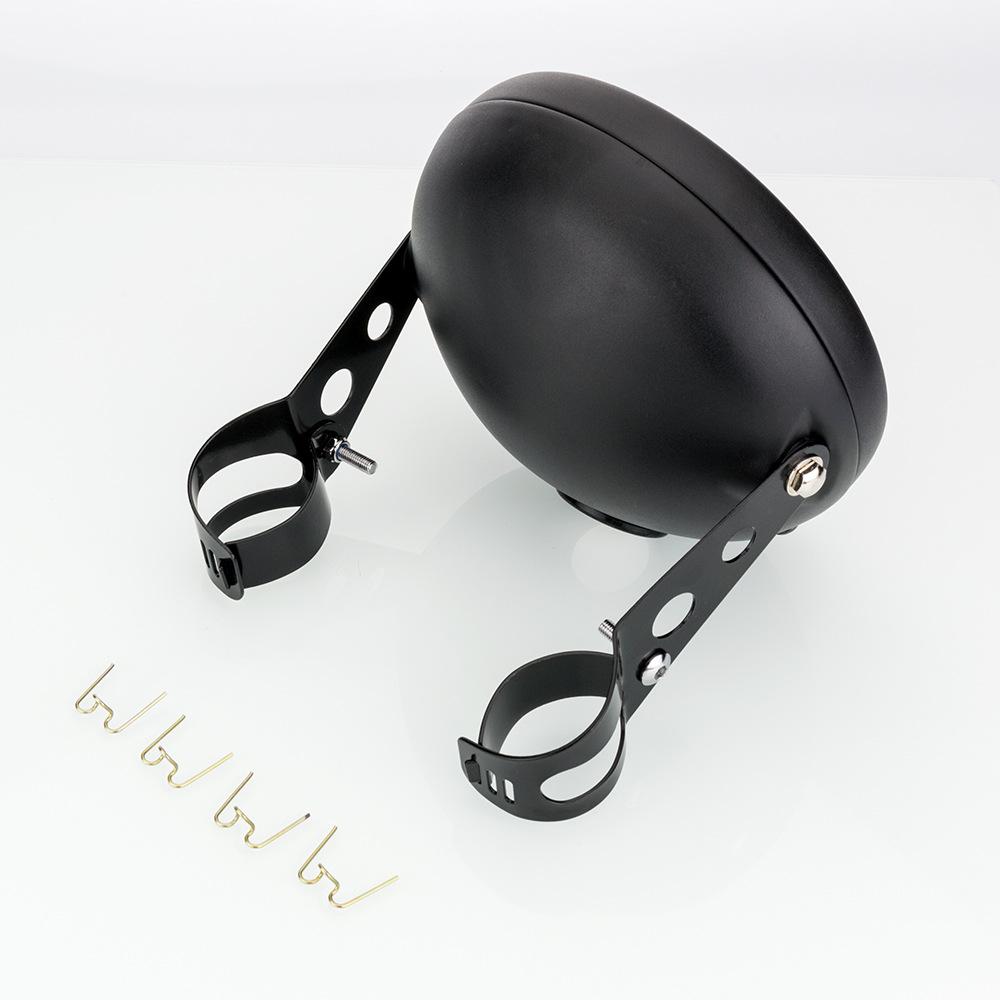 Nòng vỏ đèn pha 7 inch được sửa đổi trên mô tô thuận lợi nhất phù hợp với đèn pha LED Wrangler 7 inch nòng nông với giá đỡ đèn pha