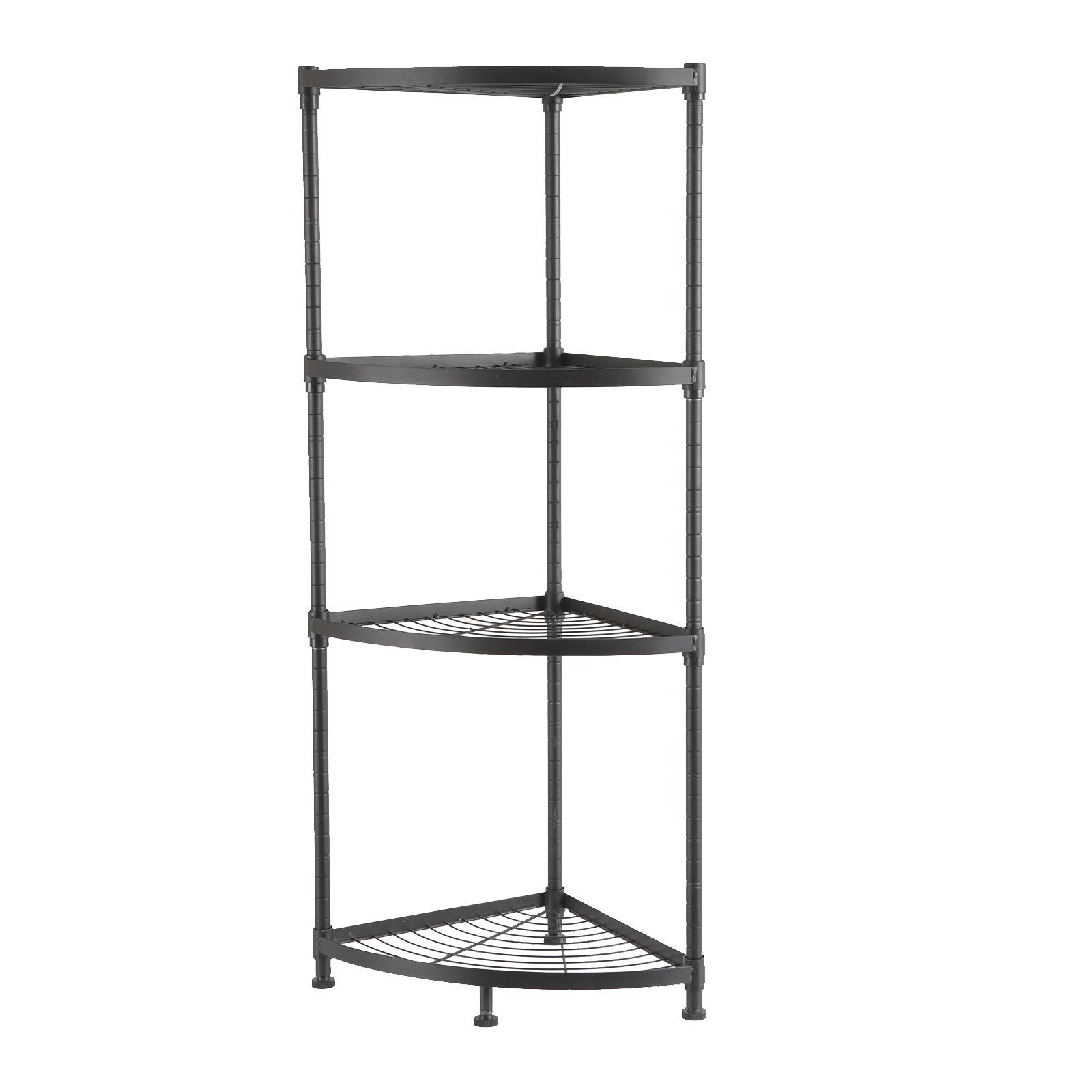 Giá đỡ ở góc 4 tầng có thể tháo rời, điều chỉnh khoảng cách các tầng bằng thép carbon siêu bền