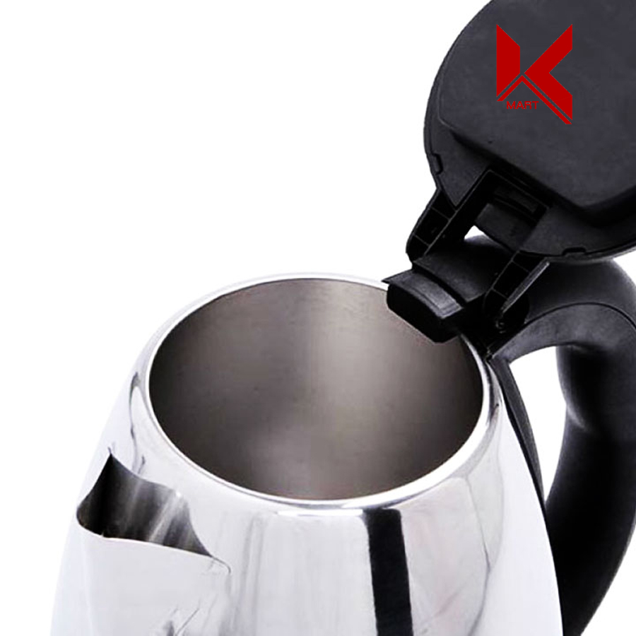 Ấm siêu tốc, ấm đun nước siêu tốc Electric Kettle công suất 1500W dung tích 1,8L - K-Mart