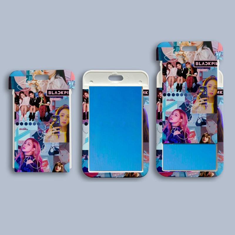 Tmdbyx Bao Đựng Thẻ Học Sinh Màu Đen In Hình Nhóm Nhạc BlackPink