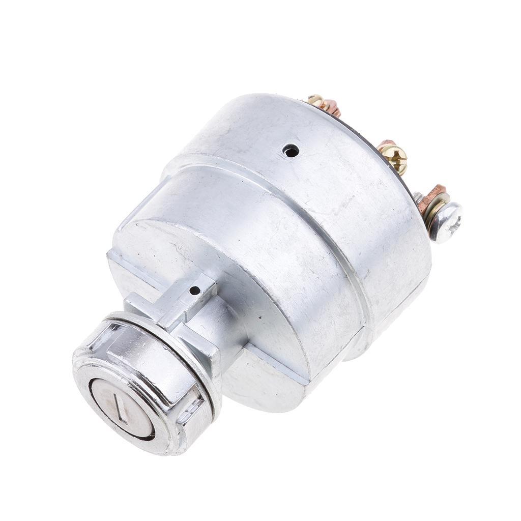 Universal Replacement Ignition Switch Cylinder With 2 Keys for Tractor