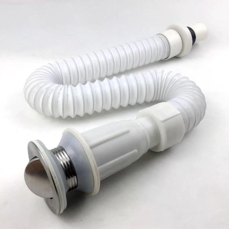 XI PHÔNG THOÁT NƯỚC CHẬU RỬA MẶT NHỰA SUN ĐẦU INOX